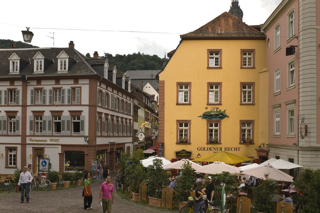 Hotel Goldener Hecht Хайделберг Екстериор снимка
